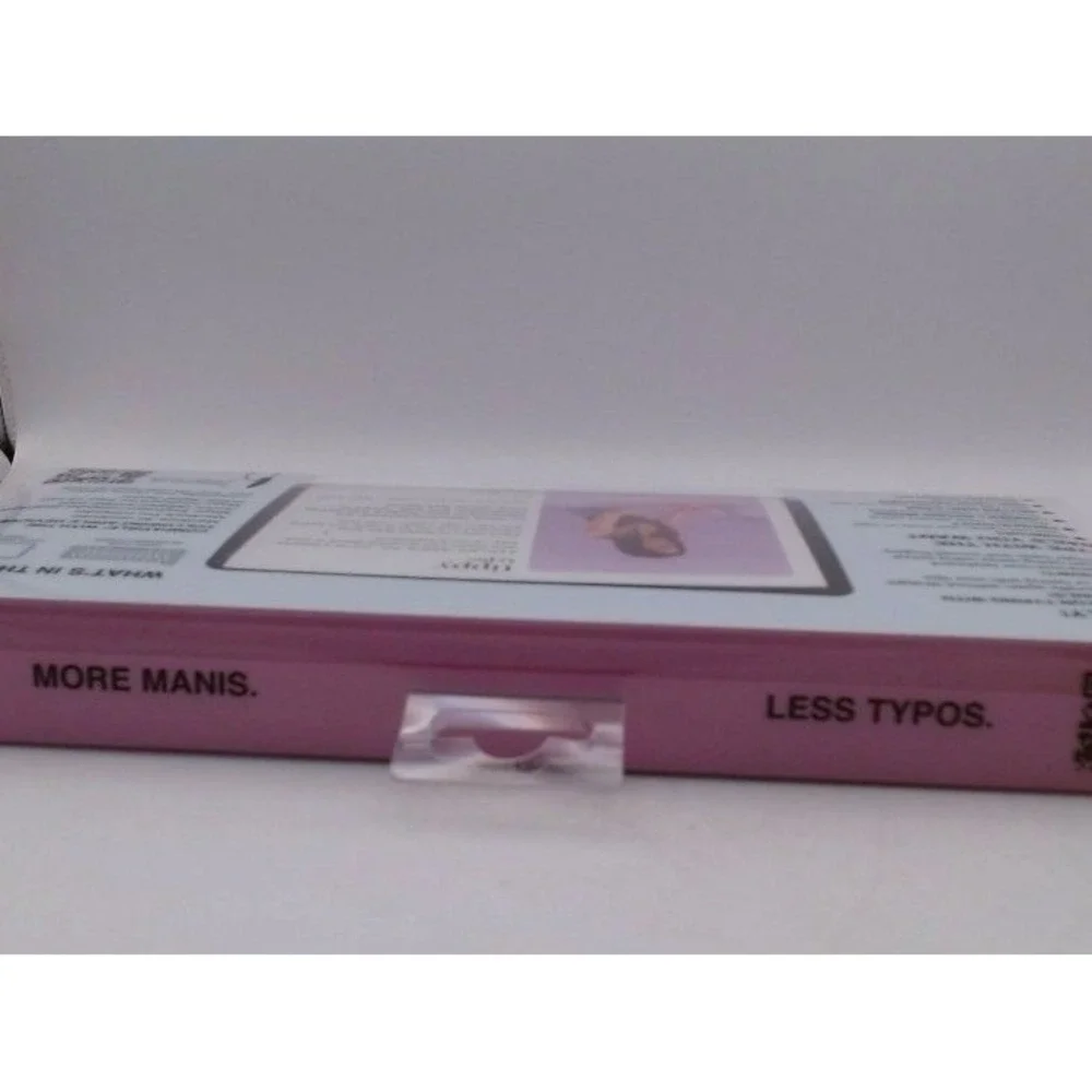Tippy type - Keyboard Cover for Mac, Long Nail,  Cotton Candy Pink, BNIB